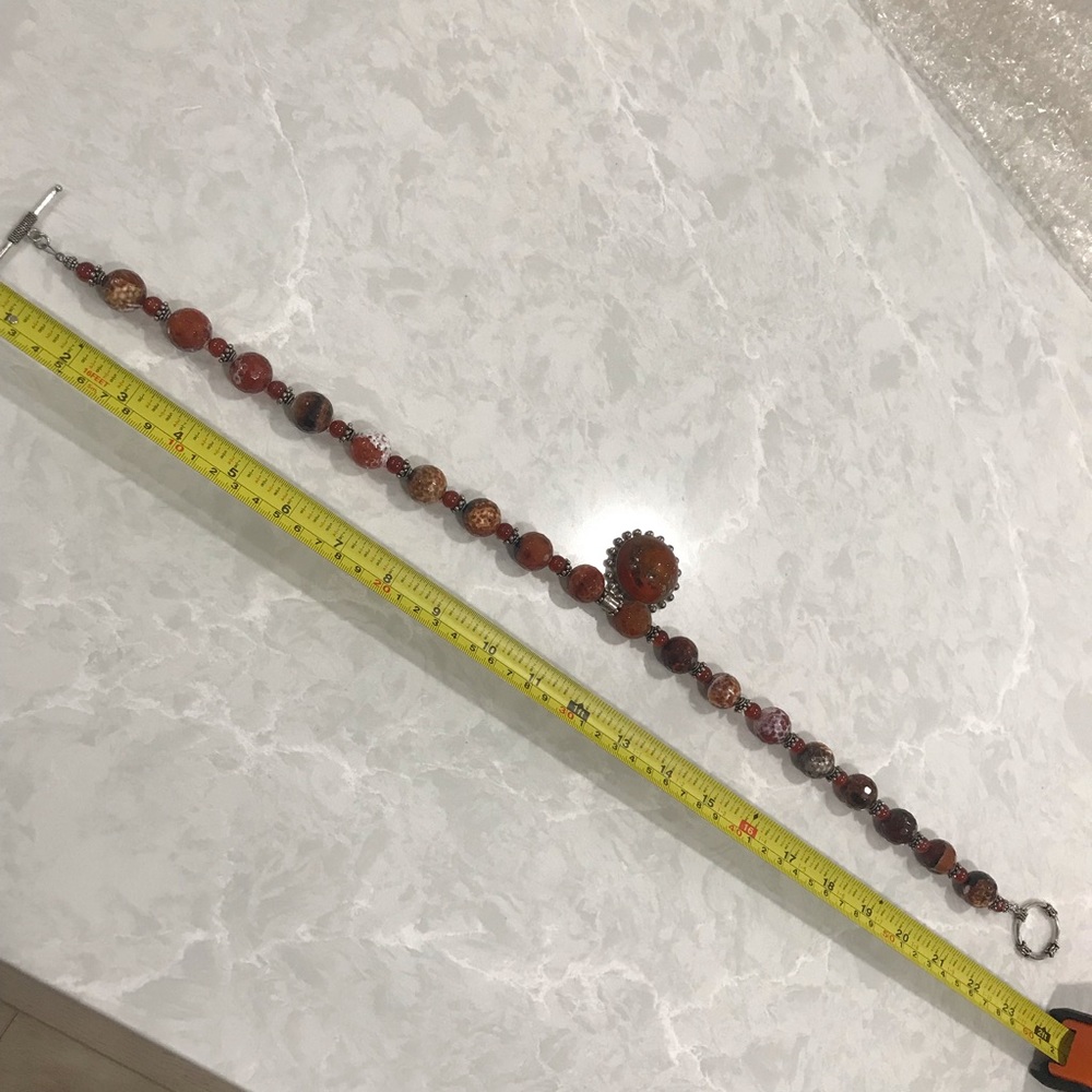 Statement necklace and bracelet - Picture 9 of 9